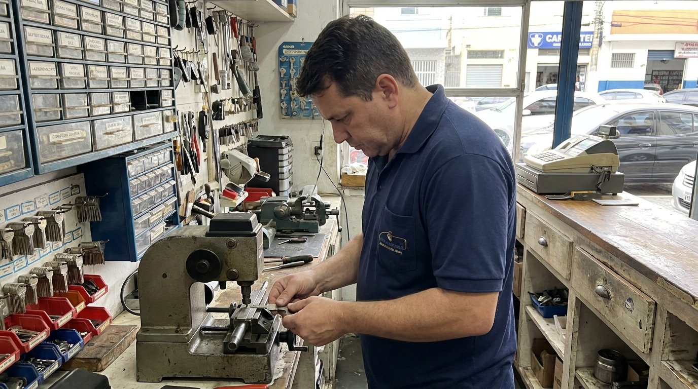 Confecção de Chave Automotiva profissional em Caxias do Sul‑RS