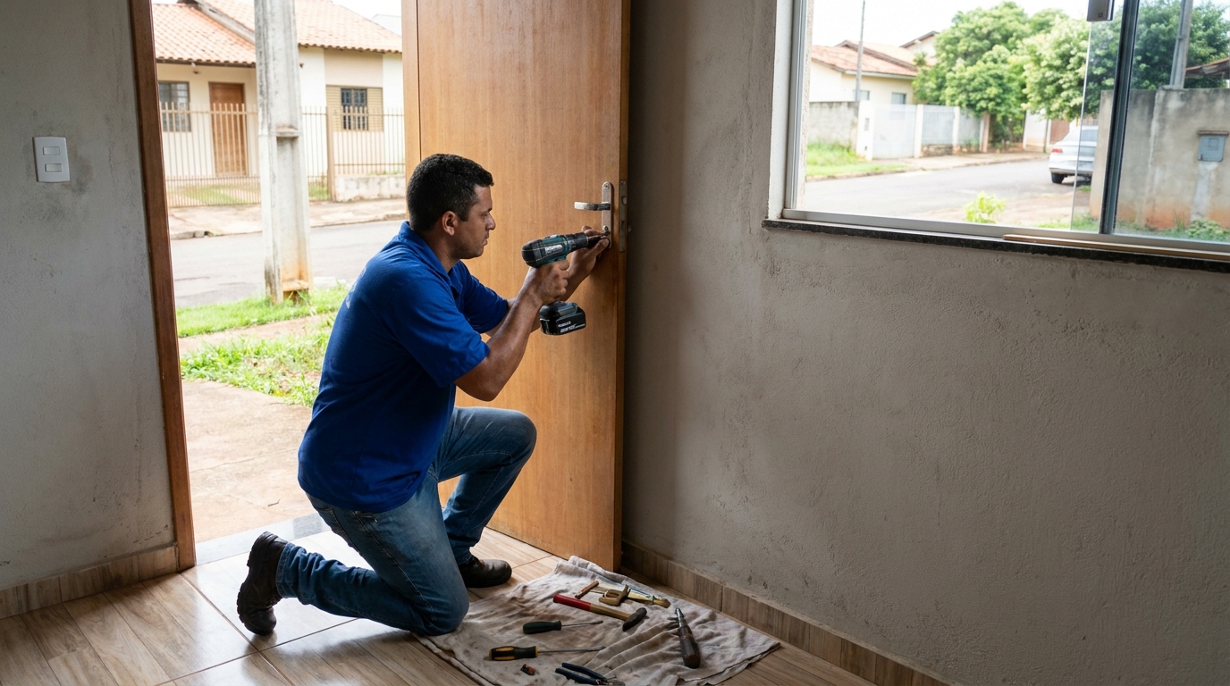 Instalação de Fechadura Residencial profissional em Caxias do Sul‑RS